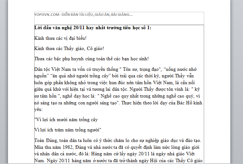 dẫn chương trình văn nghệ 20 11 - Hình 5