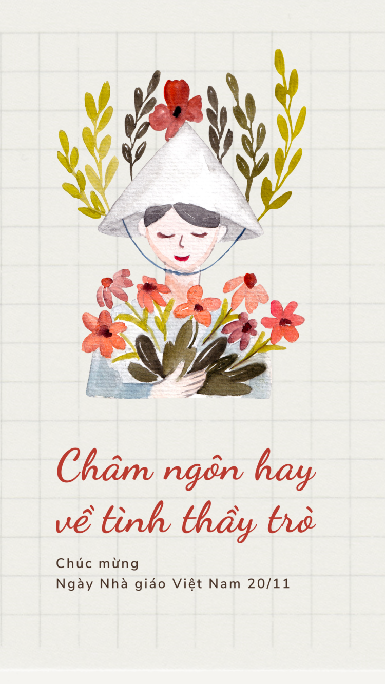 danh ngôn về tình thầy trò