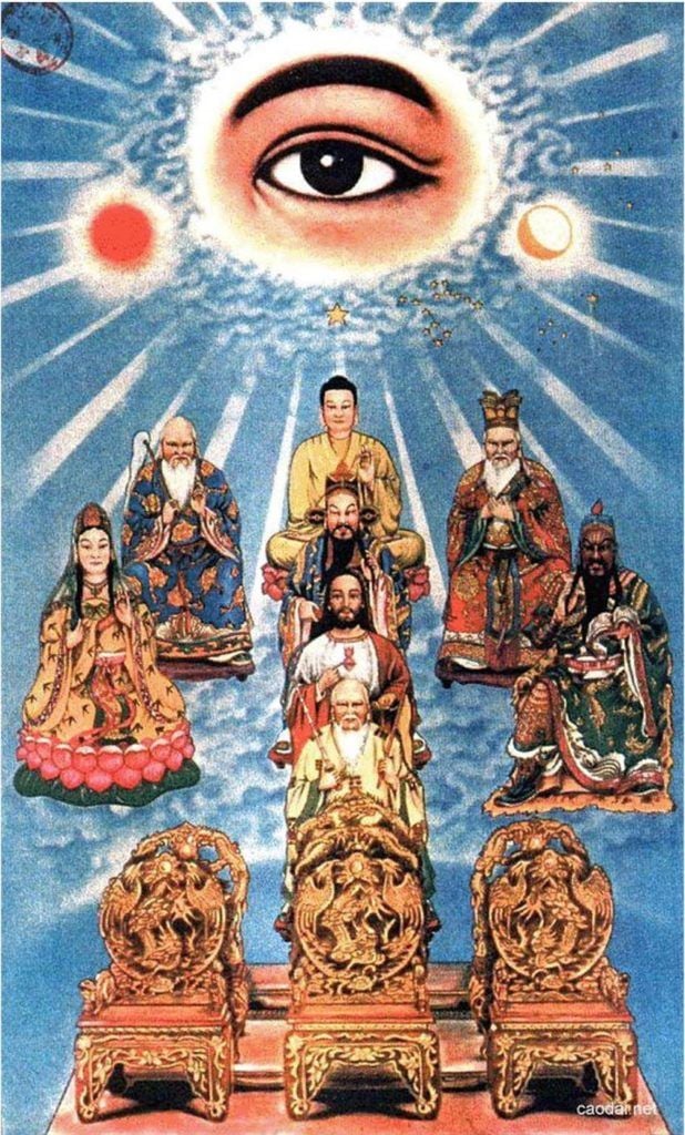 đạo cao đài thờ những ai - Hình 1