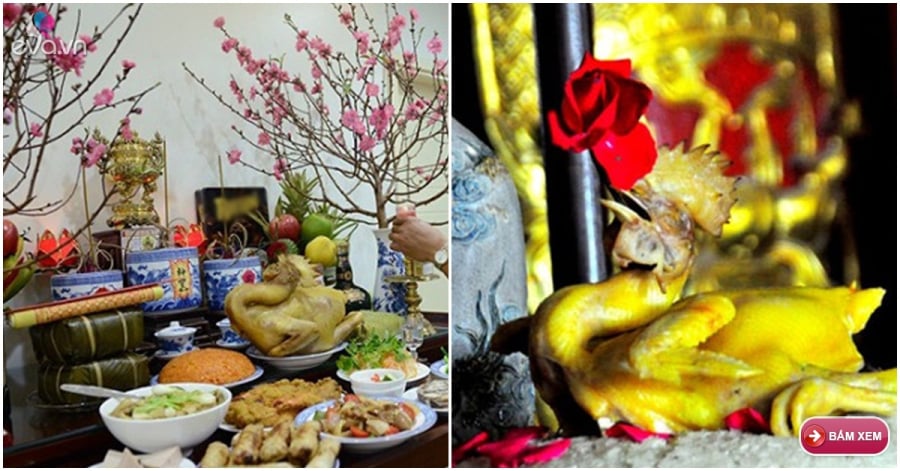 đặt gà cúng quay đầu vào trong hay ra ngoài - Hình 4