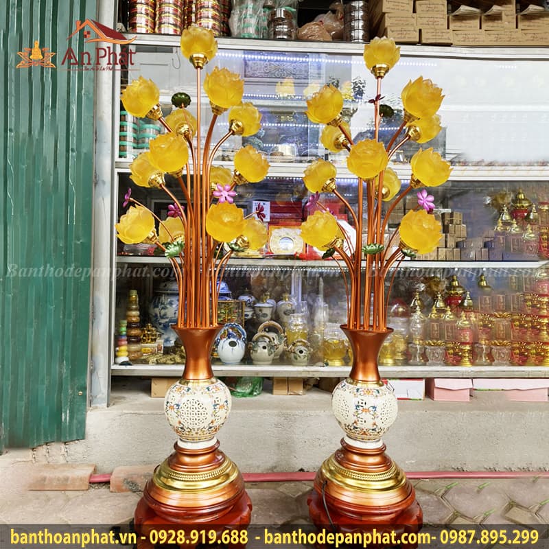 đèn thờ cúng - Hình 2