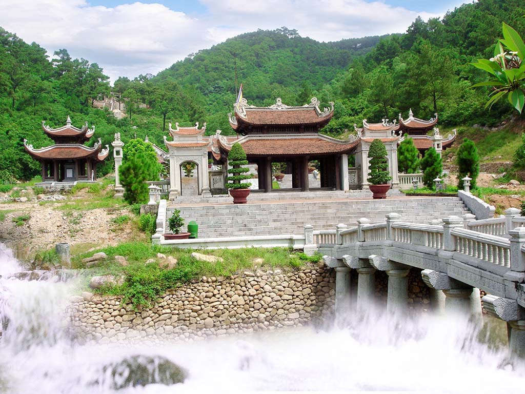Hình ảnh phong cảnh đẹp tại địa điểm du lịch Hải Dương thích hợp cho chuyến đi cuối tuần