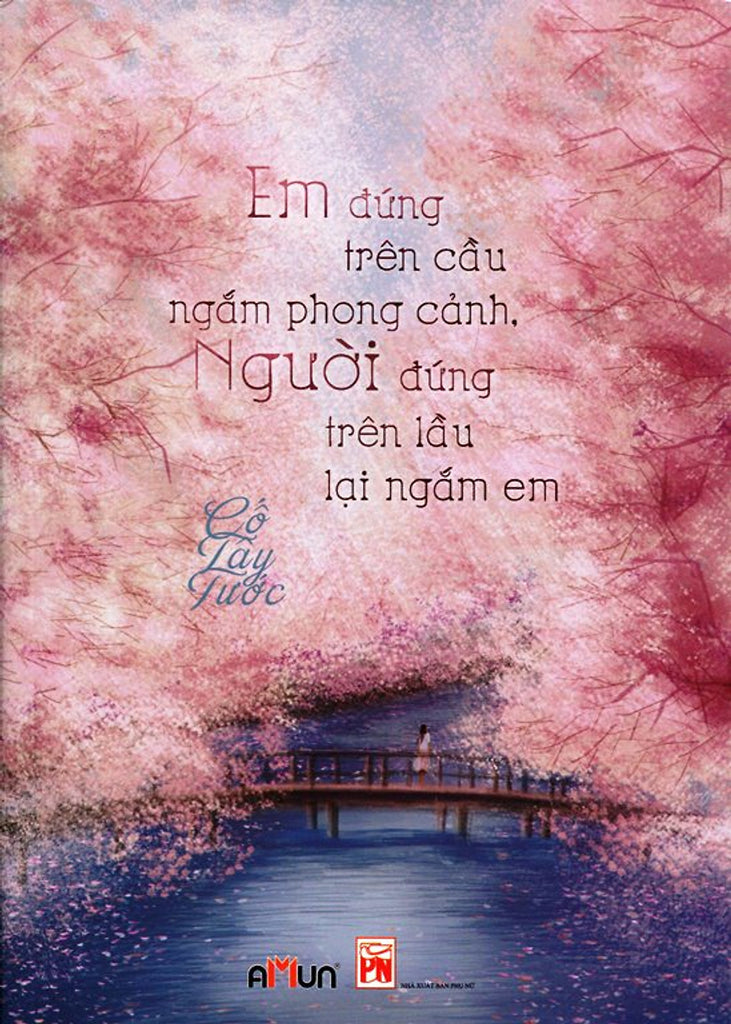 em đứng trên cầu ngắm phong cảnh - Hình 2