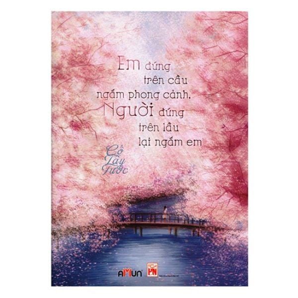 em đứng trên cầu ngắm phong cảnh - Hình 4