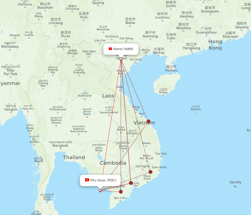 flight from hanoi to phu quoc