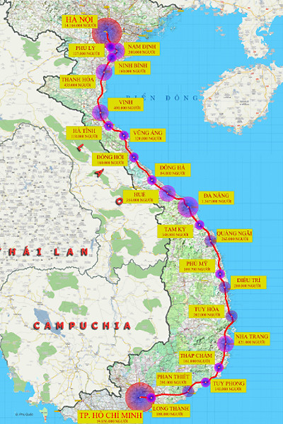 ga nào gần thành phố hà tĩnh nhất