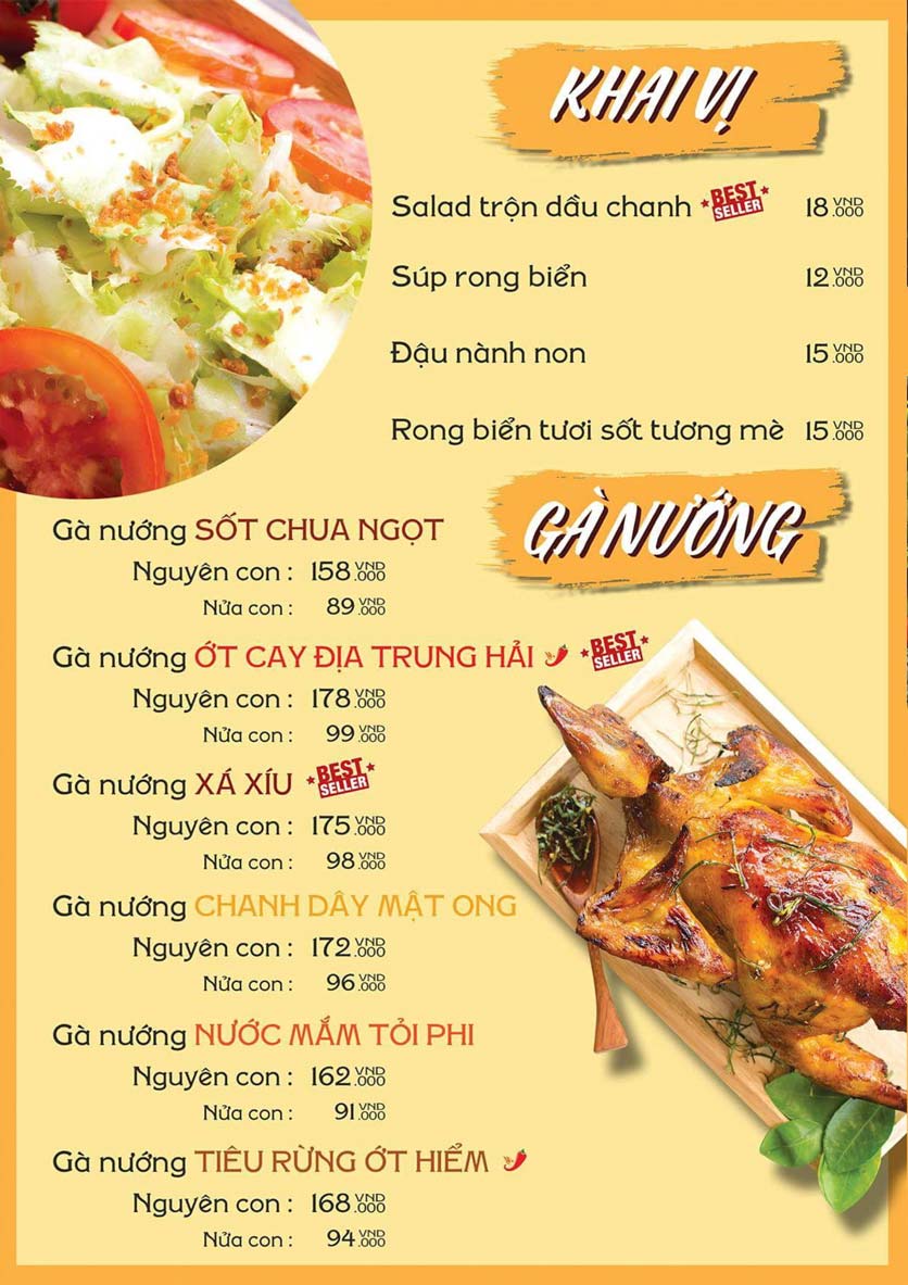 gà nướng ò ó o nguyễn hồng đào - Hình 2