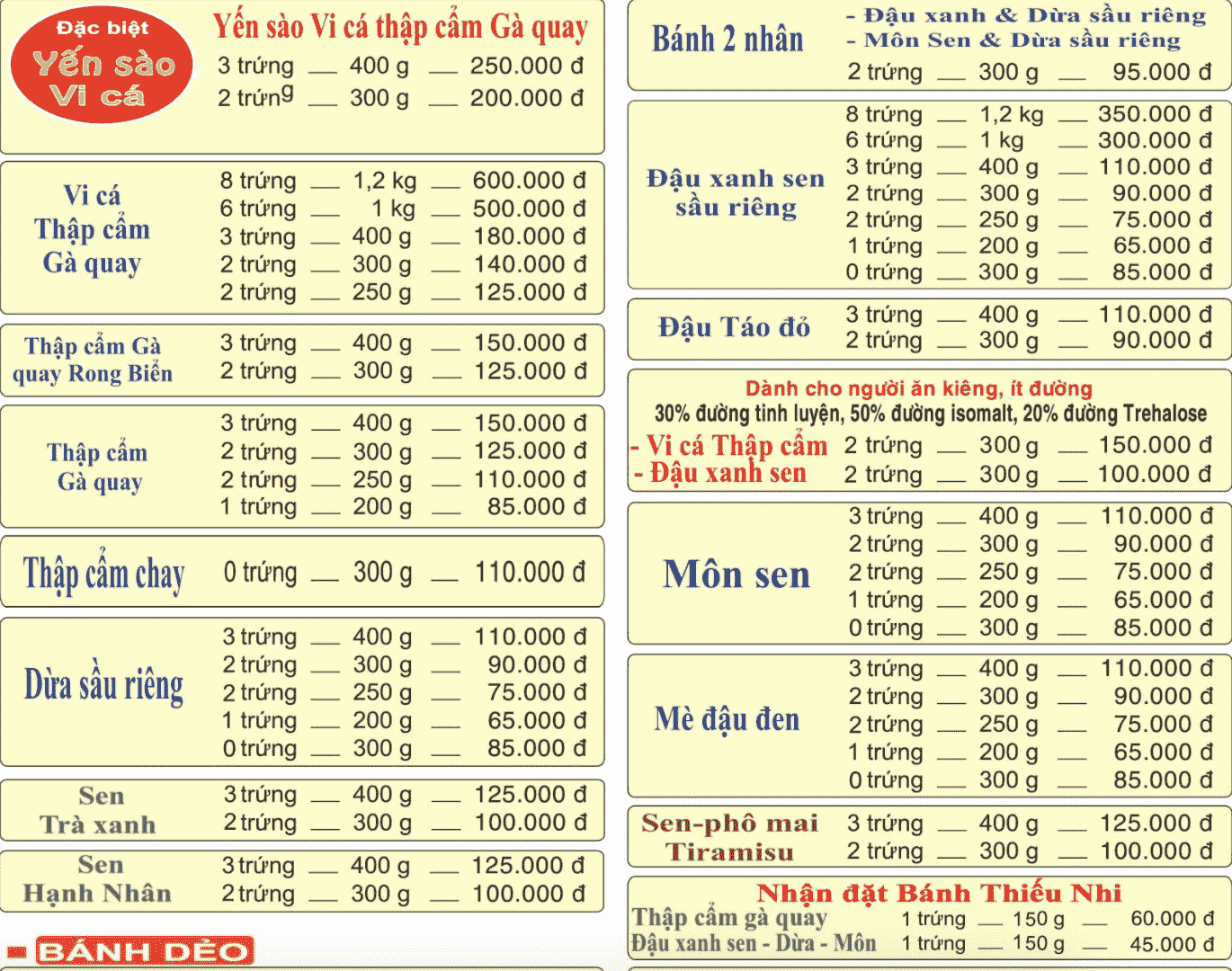giá bánh trung thu như lan 2026 - Hình 3