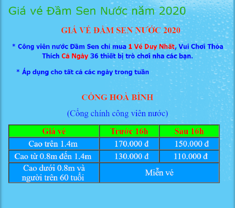 giá vé đầm sen khô 1/1/2026 - Hình 2