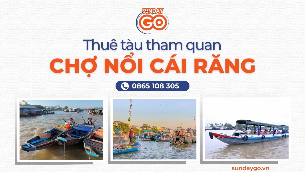 giá vé tàu tham quan chợ nổi cái răng - Hình 5