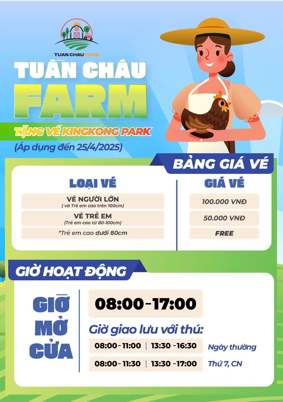 giá vé tuần châu quốc oai - Hình 4