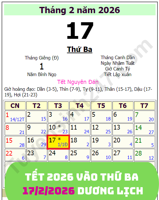 giao thừa 2026 vào ngày nào - Hình 3