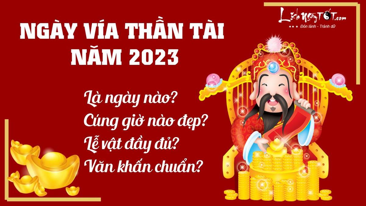 giờ cúng vía thần tài 2021 - Hình 4