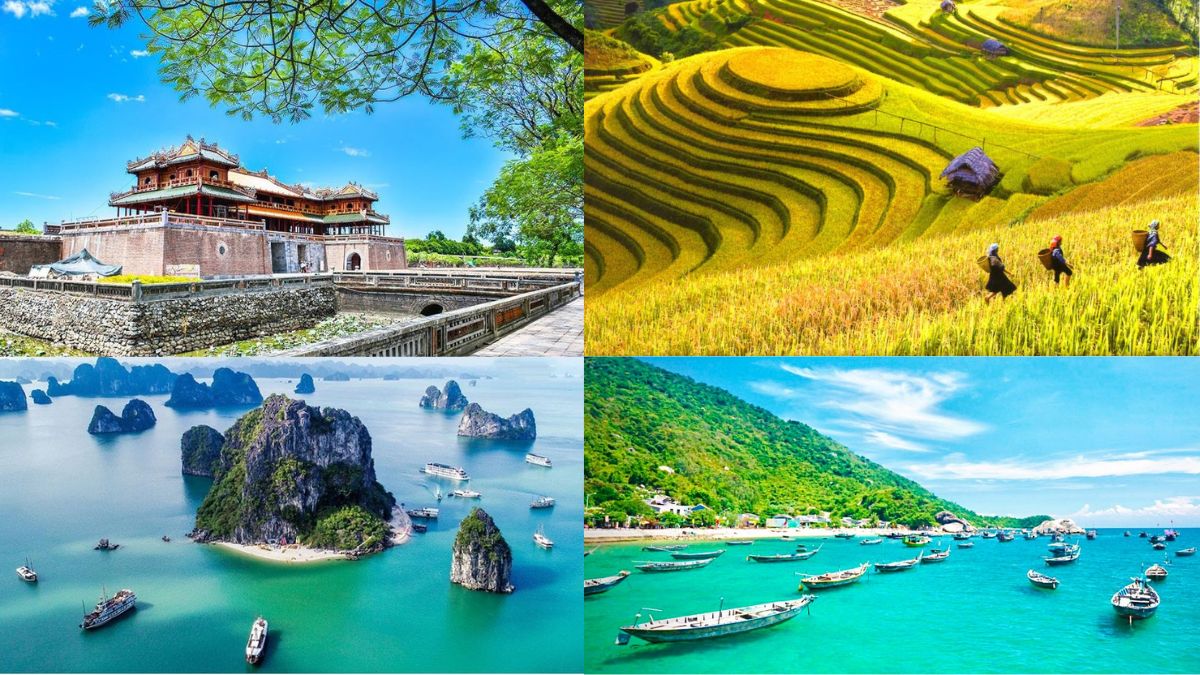Cảnh đẹp thiên nhiên trong bài giới thiệu danh lam thắng cảnh