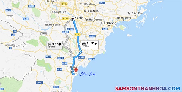 hà nội sầm sơn bao nhiêu km - Hình 3