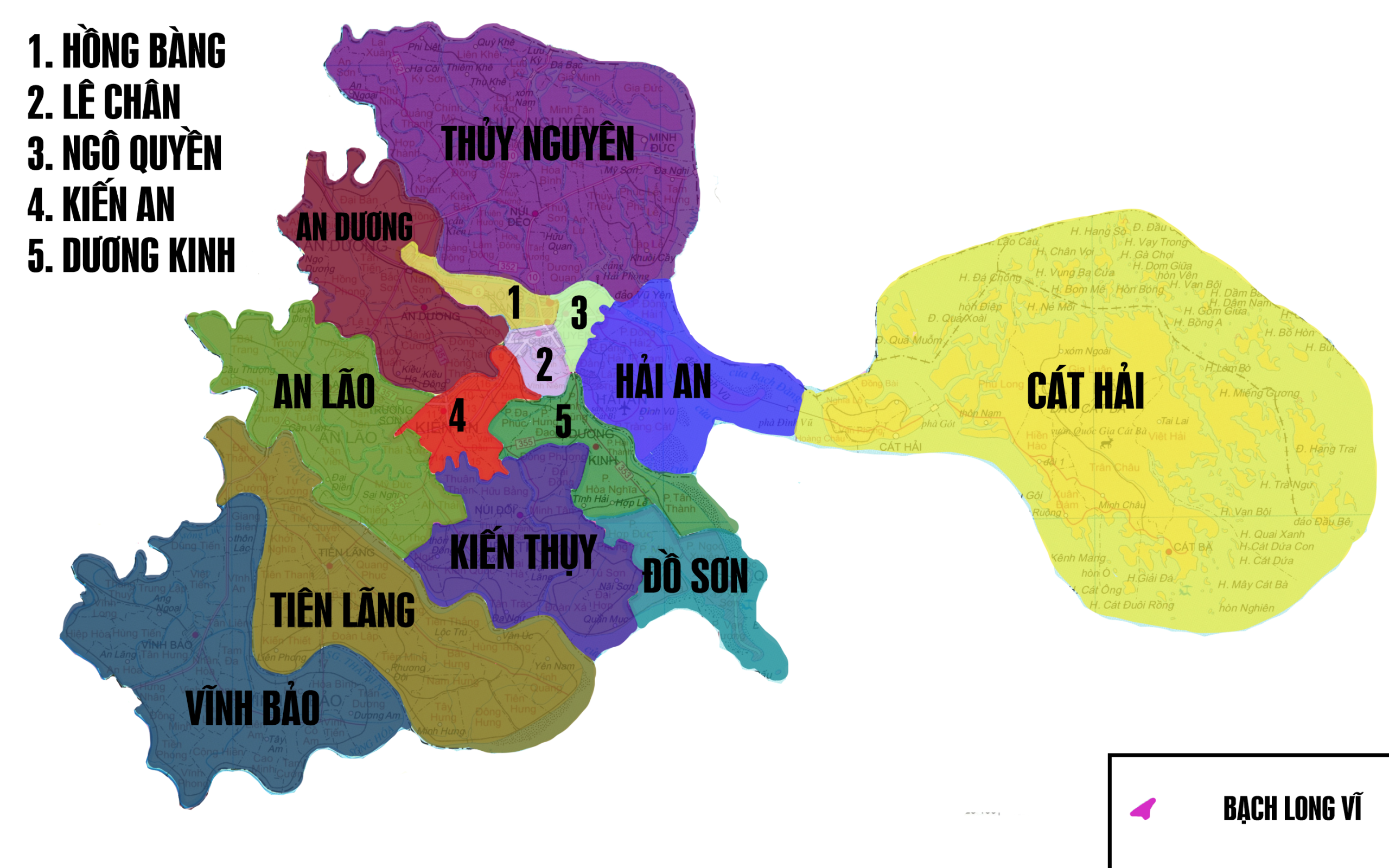 hải phòng có mấy thành phố - Hình 3