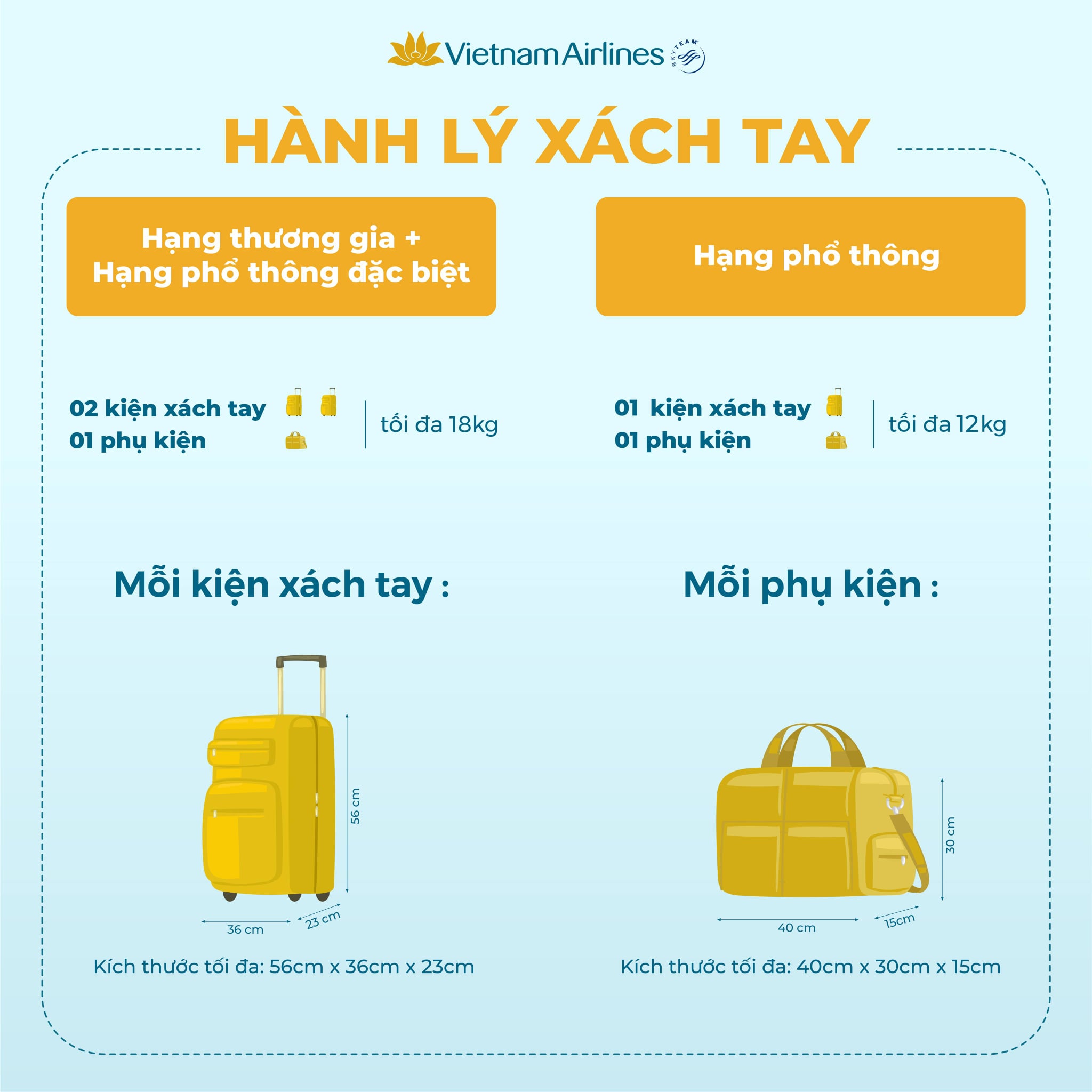 hành lý xách tay và hành lý ký gửi - Hình 2
