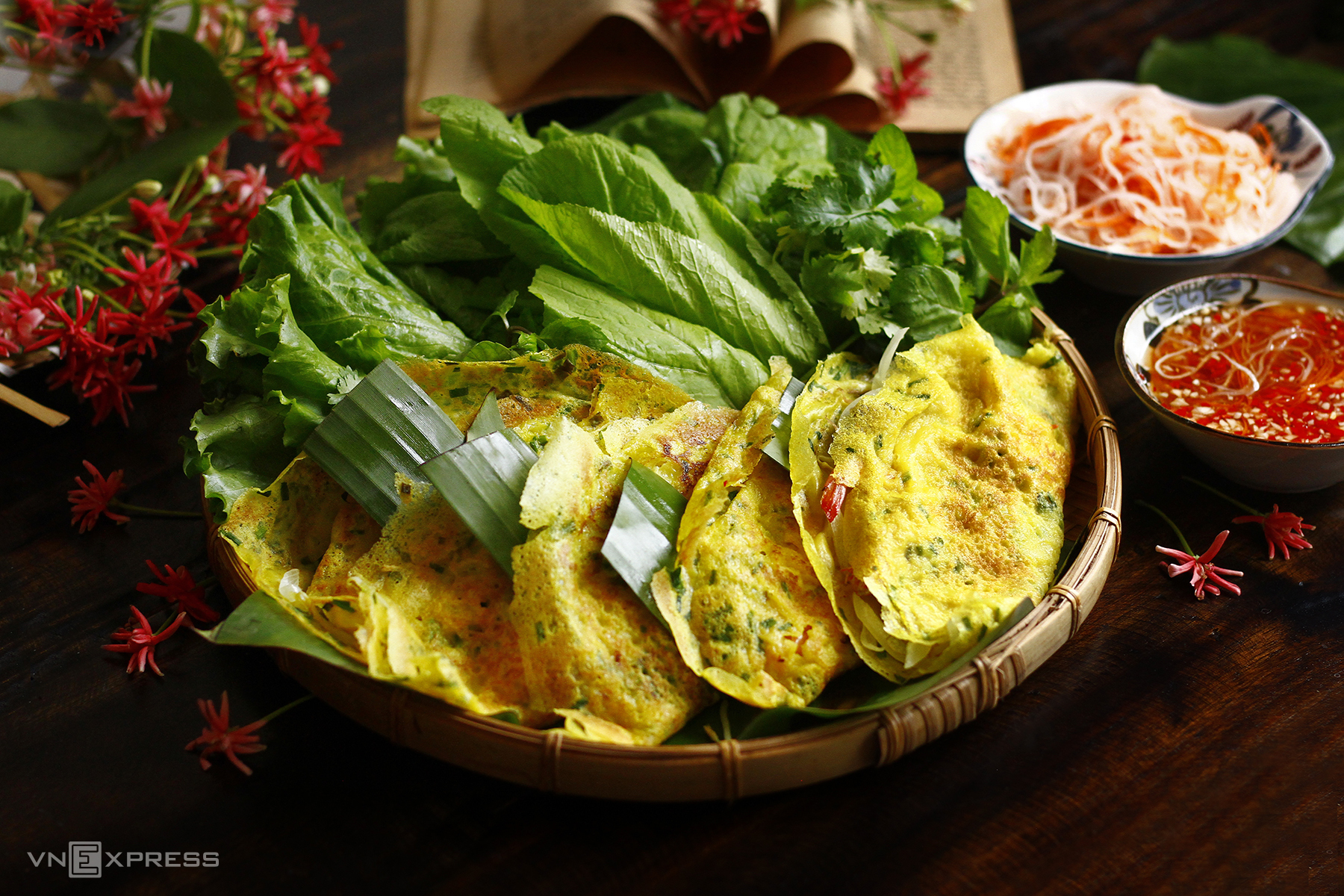 hình ảnh bánh xèo miền tây