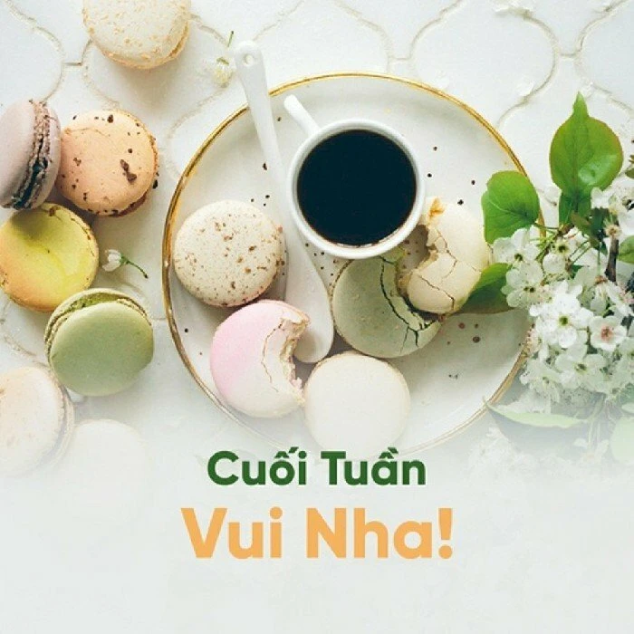 hình ảnh cuối tuần vui vẻ
