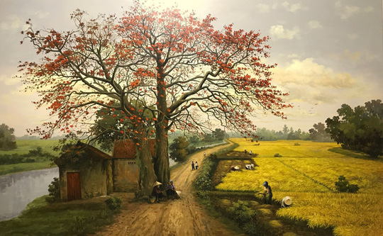 hình ảnh làng quê bắc bộ xưa - Hình 2