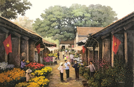 hình ảnh làng quê bắc bộ xưa - Hình 3