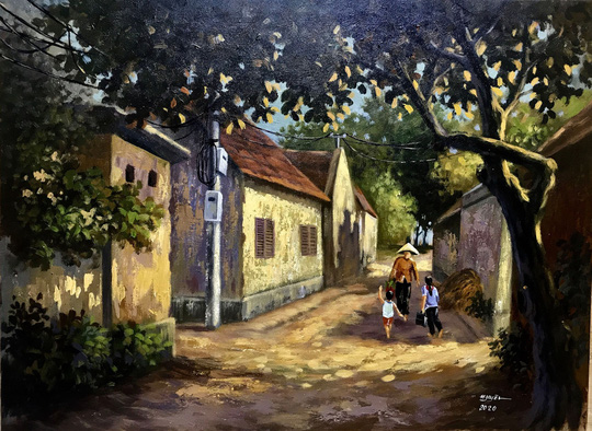 hình ảnh làng quê bắc bộ xưa - Hình 4