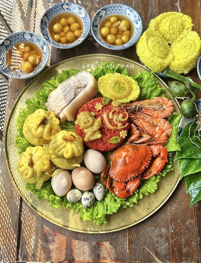 hình ảnh mâm cúng thần tài - Hình 5
