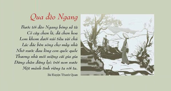 hoàn cảnh sáng tác qua đèo ngang - Hình 5