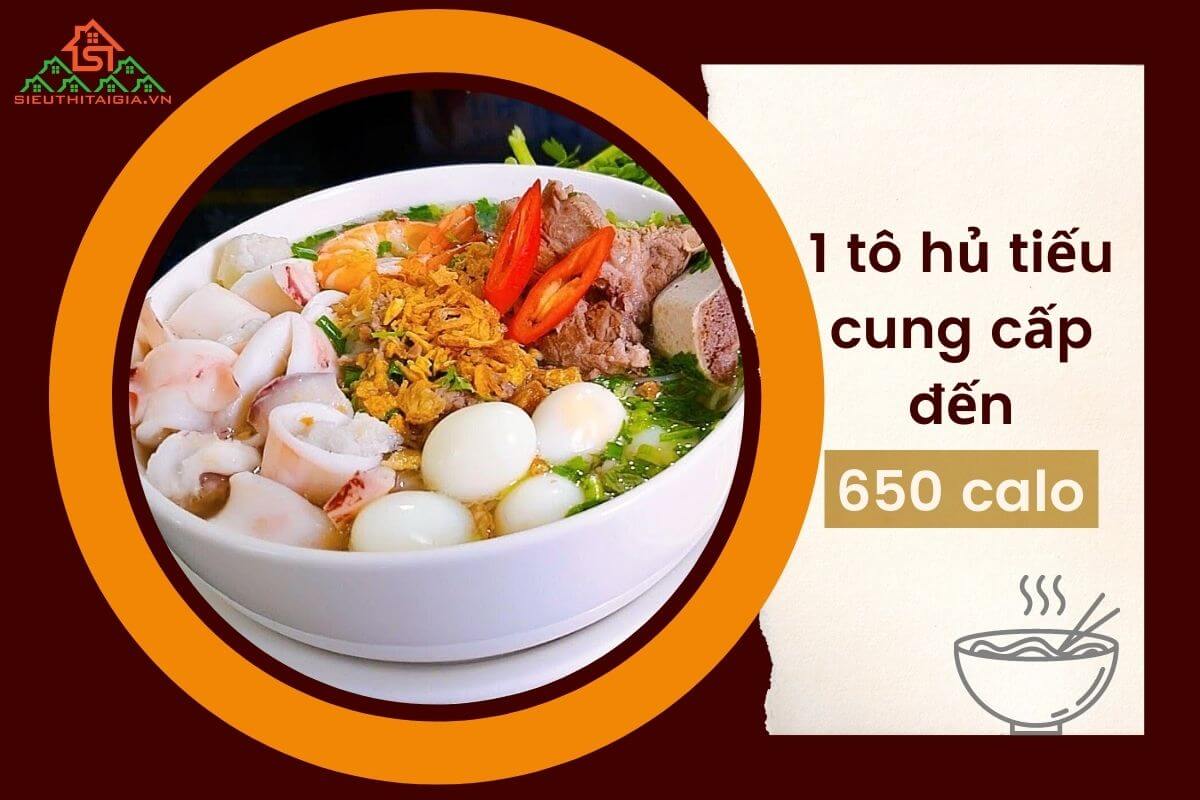 hủ tiếu gõ bao nhiêu calo - Hình 5