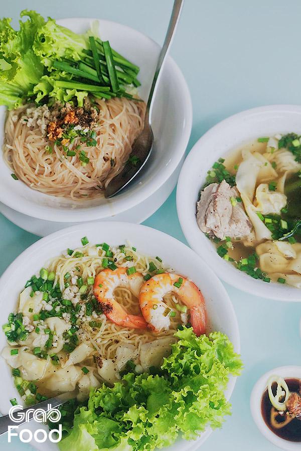 hủ tiếu mì khô hoành thánh - Hình 3