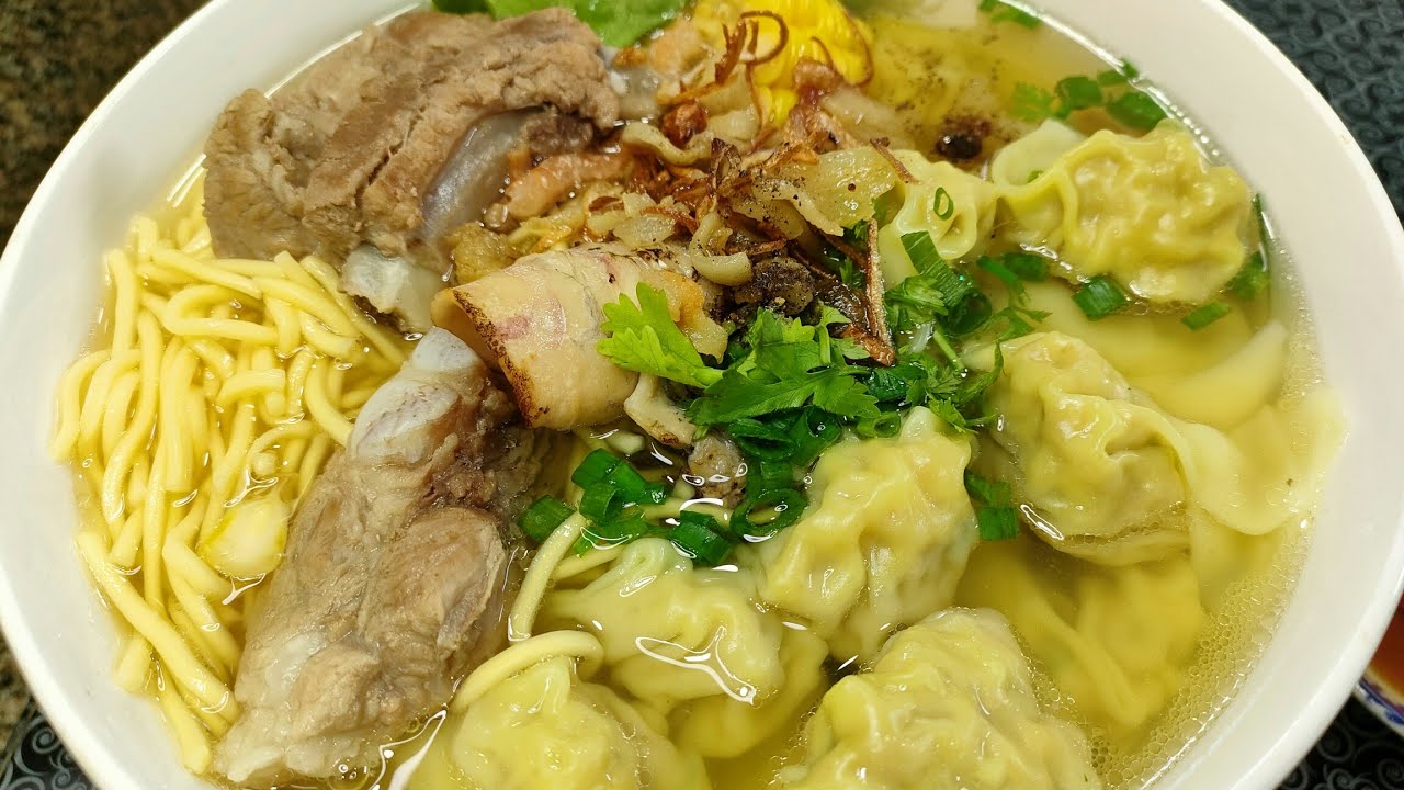 hủ tiếu mì khô hoành thánh - Hình 4