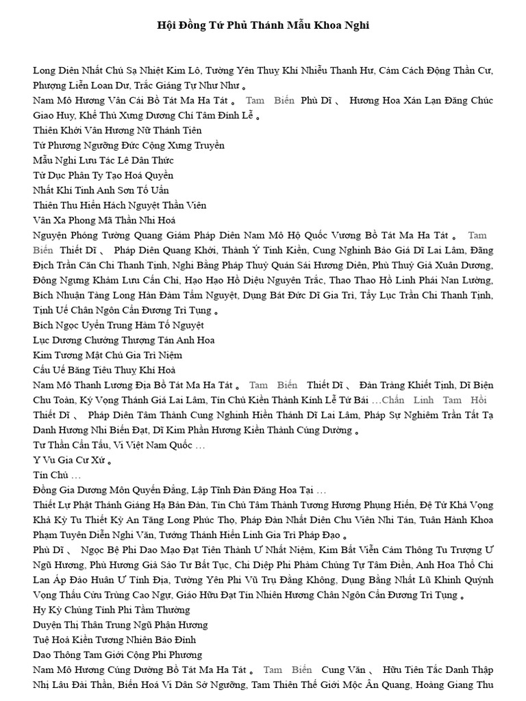 khoa cúng thánh mẫu - Hình 2