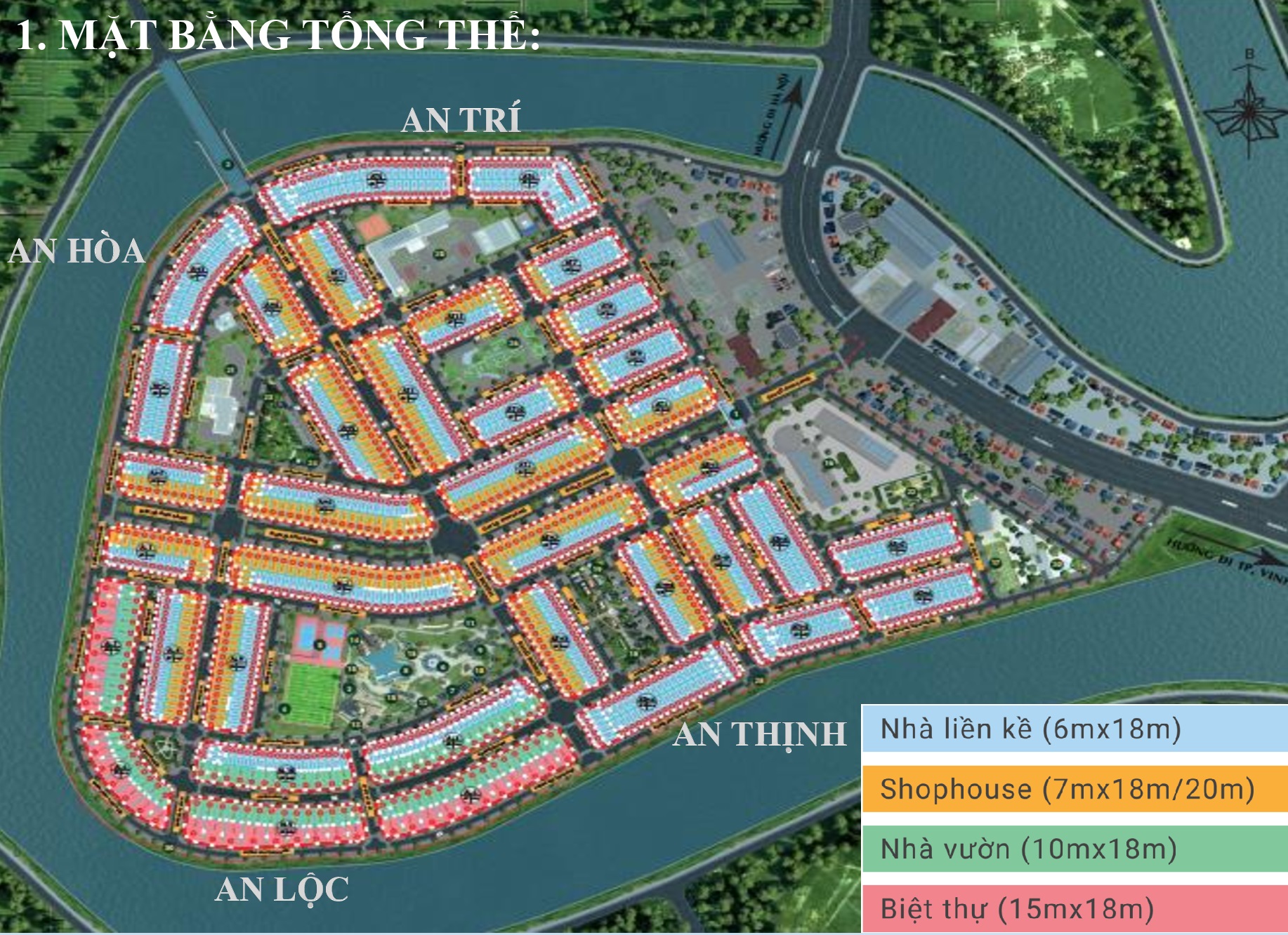khu đô thị tnr diễn châu - Hình 3