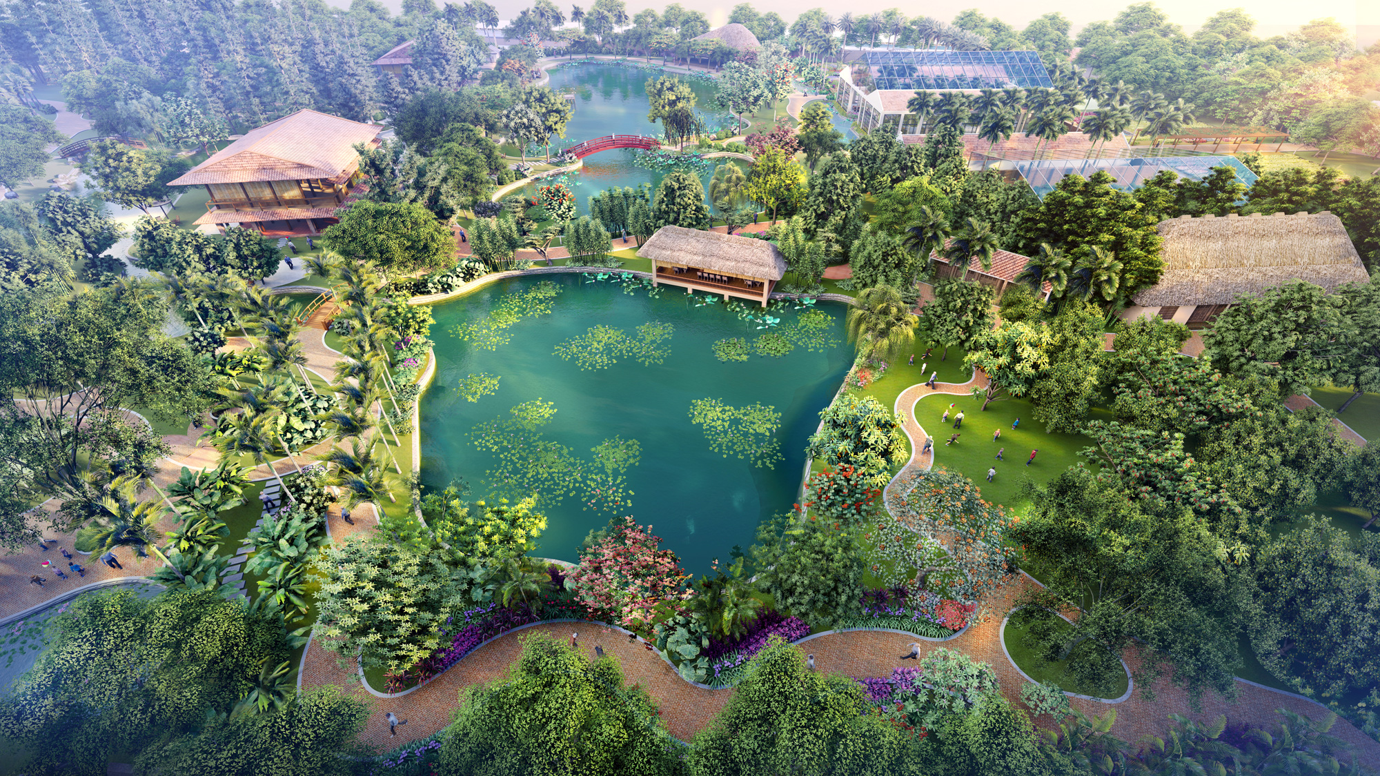 khu du lịch sinh thái bắc ninh - Hình 2