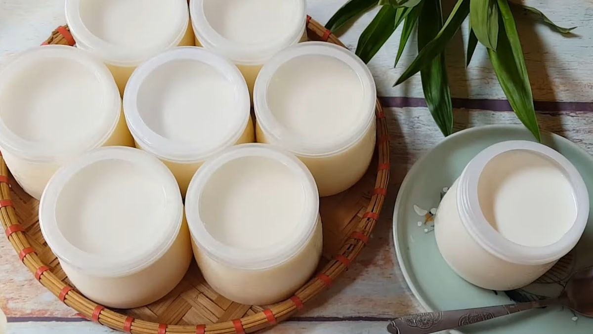 làm sữa chua từ sữa tươi không đường