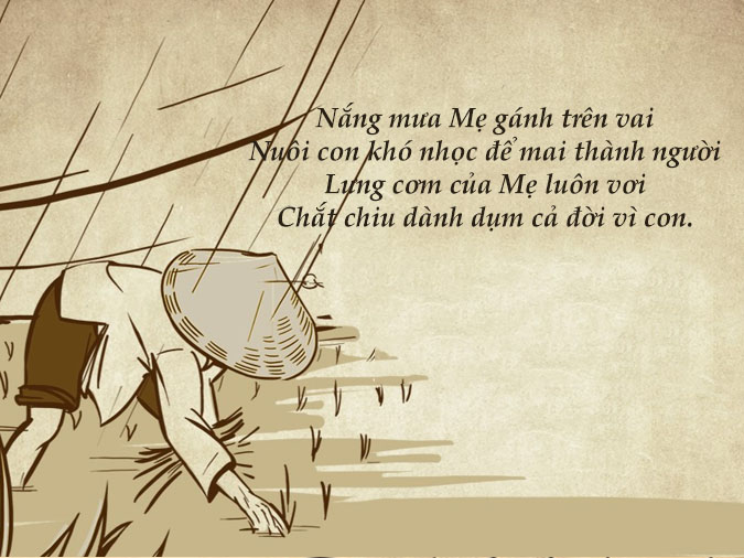 làm thơ lục bát về mẹ - Hình 3