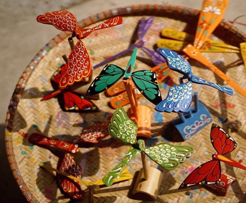 làng chuồn chuồn tre thạch xá - Hình 1