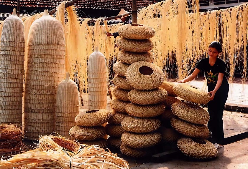 làng nghề mây tre đan chương mỹ - Hình 5