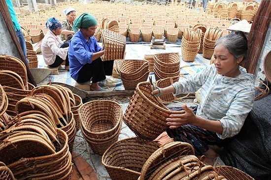 làng nghề mây tre đan chương mỹ