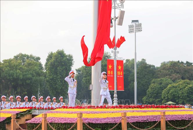 lễ thượng cờ ở quảng trường ba đình - Hình 3