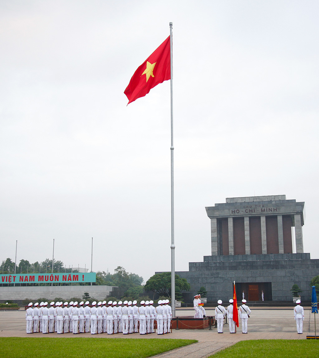 lễ thượng cờ ở quảng trường ba đình - Hình 5