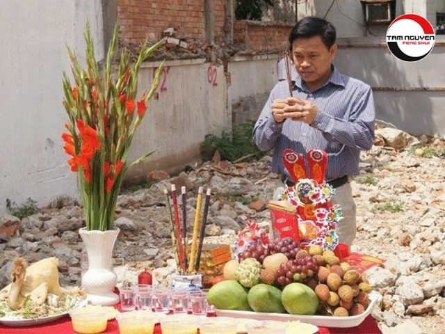 lễ vật cúng đông thổ xây nhà đơn giản - Hình 5