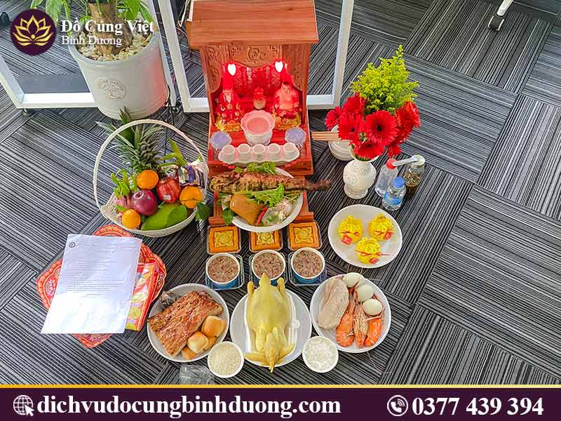 lễ vật cúng rước thần tài thổ địa - Hình 2