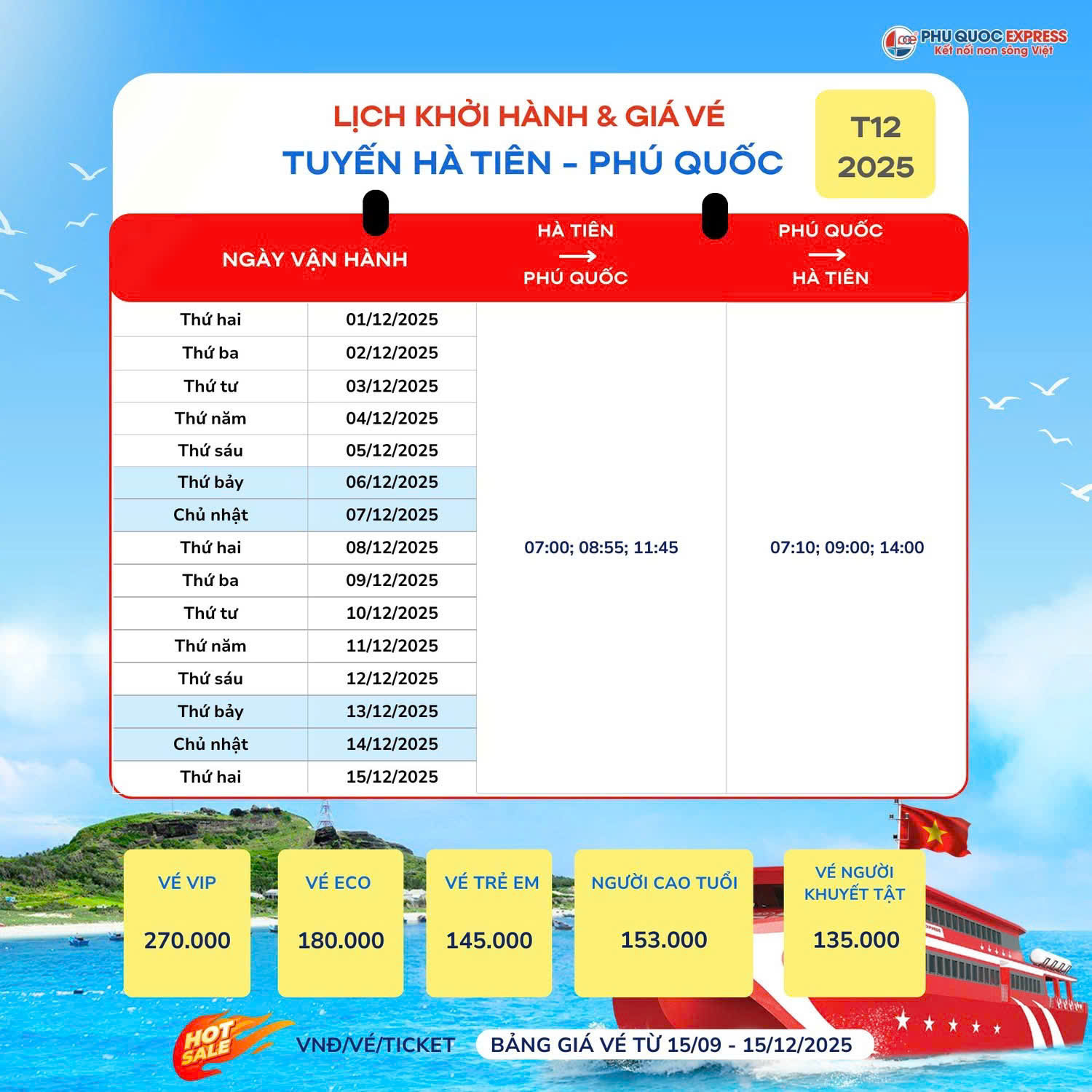 lịch chạy tàu phú quốc express - Hình 5
