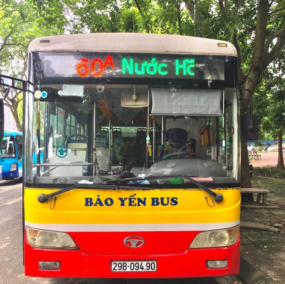 hình ảnh tuyến xe theo lộ trình xe bus 60a Hà Nội mới nhất