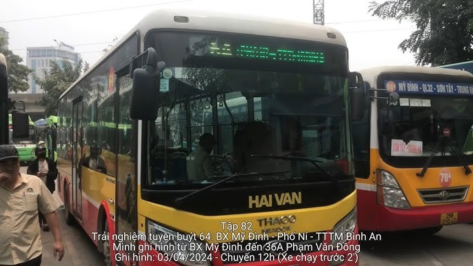 Lộ trình xe bus 64 Hà Nội mới nhất với nhiều điểm dừng