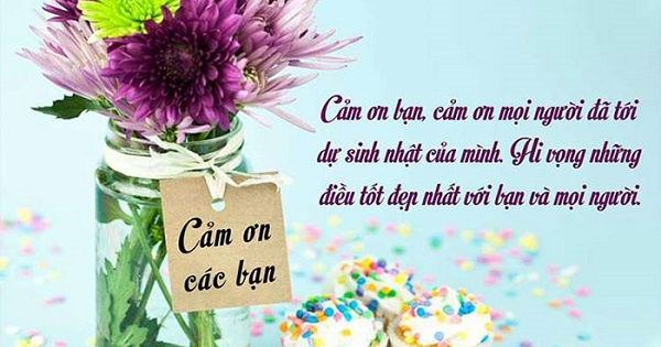 lời phát biểu sinh nhật hay nhất - Hình 3