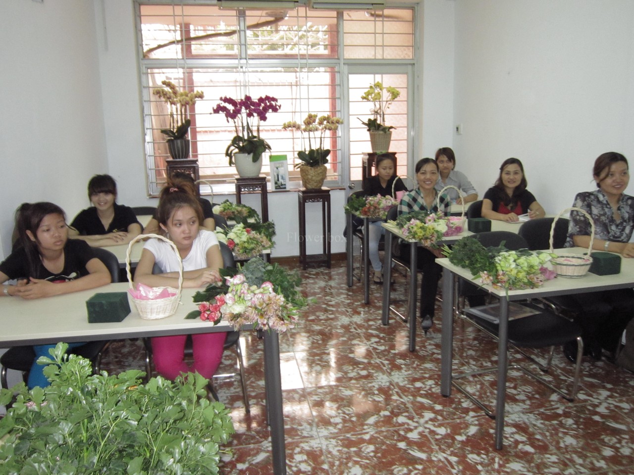 lớp học cắm hoa miễn phí tphcm - Hình 5