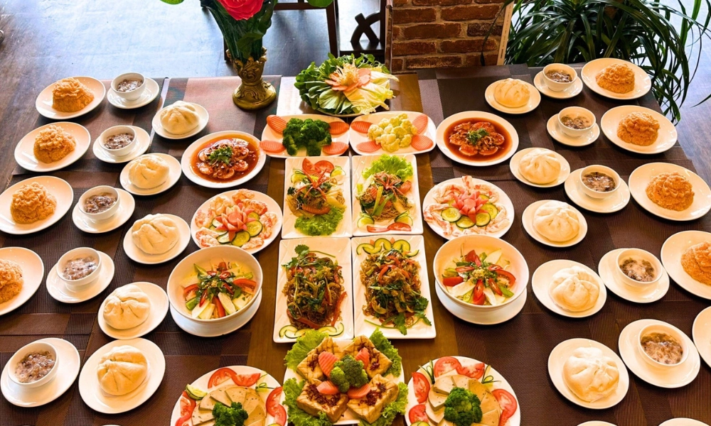 mâm chay cúng giỗ - Hình 3