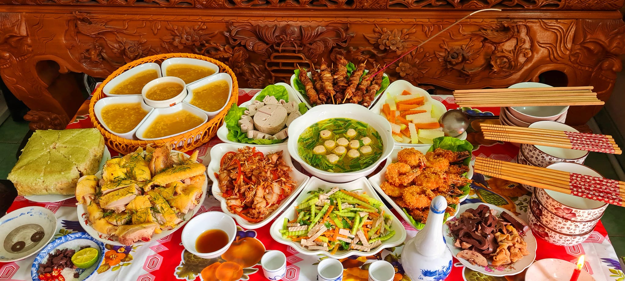 mâm cỗ cúng ông táo - Hình 5